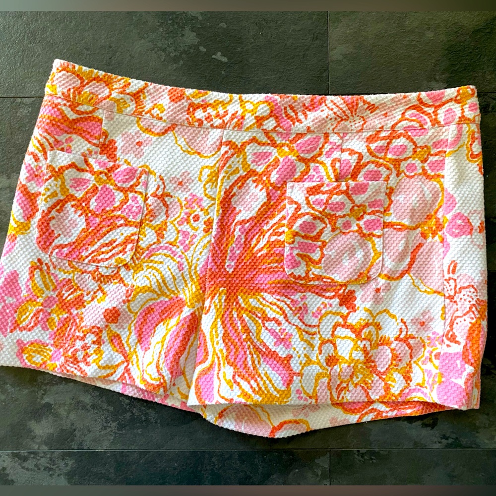 Lilly Pulitzer alycia shorts size 14